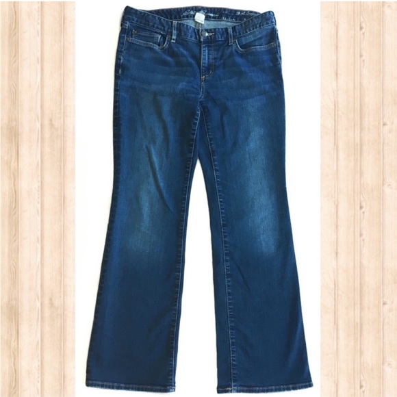 Eddie Bauer truly straight bootcut jeans size 8 - Picture 9 of 12